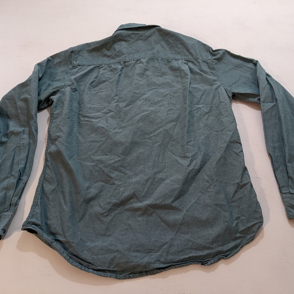 Springfield The Casual Corner Mens Button Up Shirt Size Medium Blue Custom Fit. - Picture 4 of 6